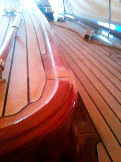 Barnis en nuestro barco